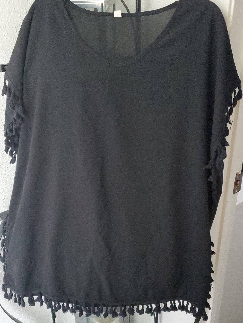Chic Black Women's Swim Coverup